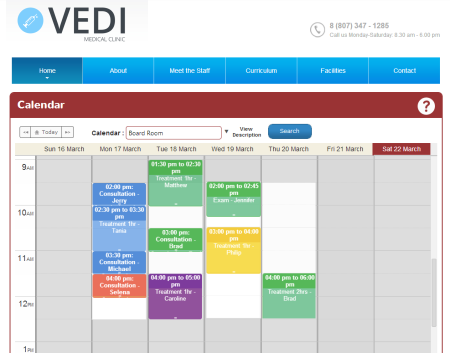 Booking Calendar