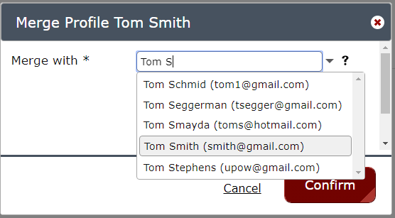 Merge Profile