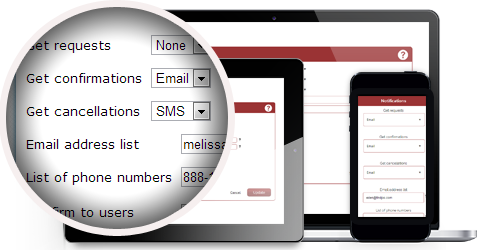 Membership Management notification settings